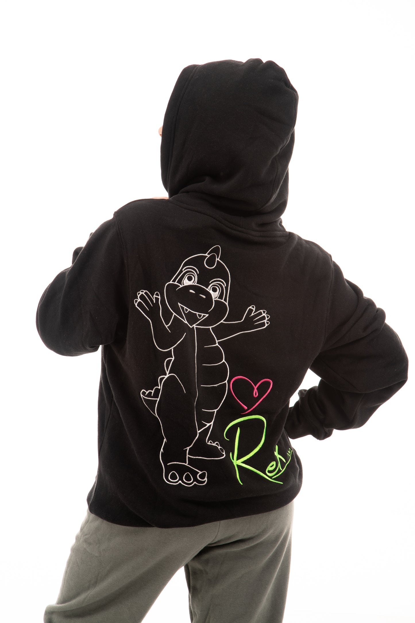 Rex Embroidered Hoodie