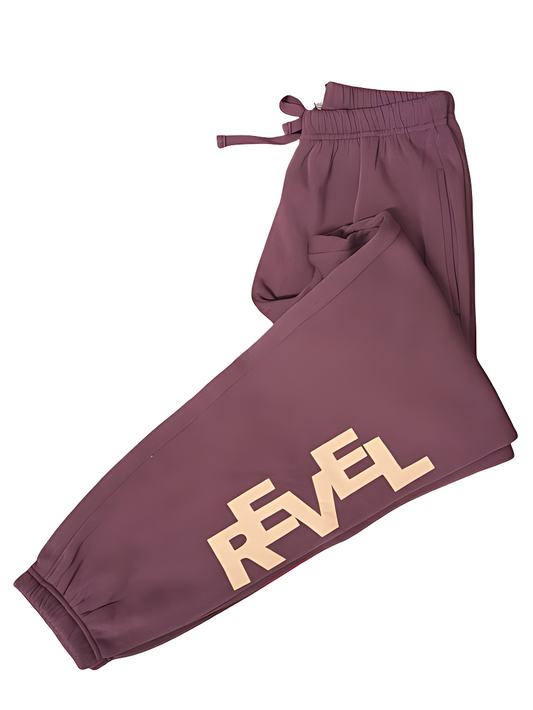 Revel Sweatpants.Cherry Cola.