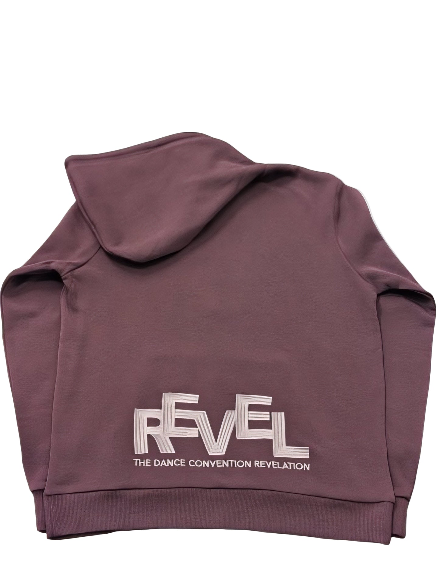 Rx Zip-up Hoodie.Cherry Cola.Back