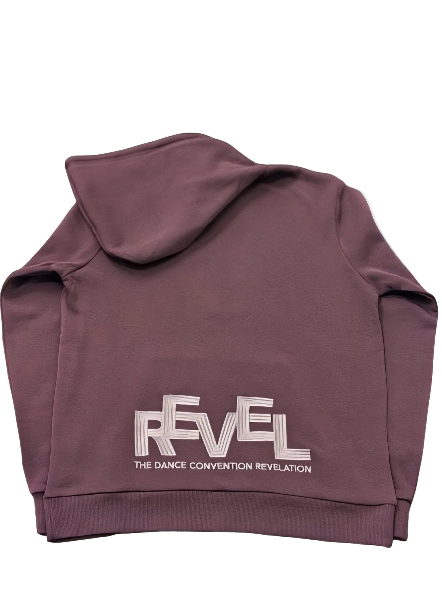 Rx Zip-up Hoodie.Cherry Cola.Back