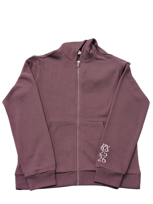 Rx Zip-up Hoodie.Cherry Cola